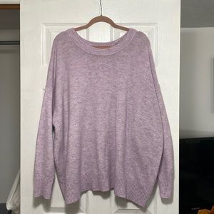 Ava and viv 4x purple sweater